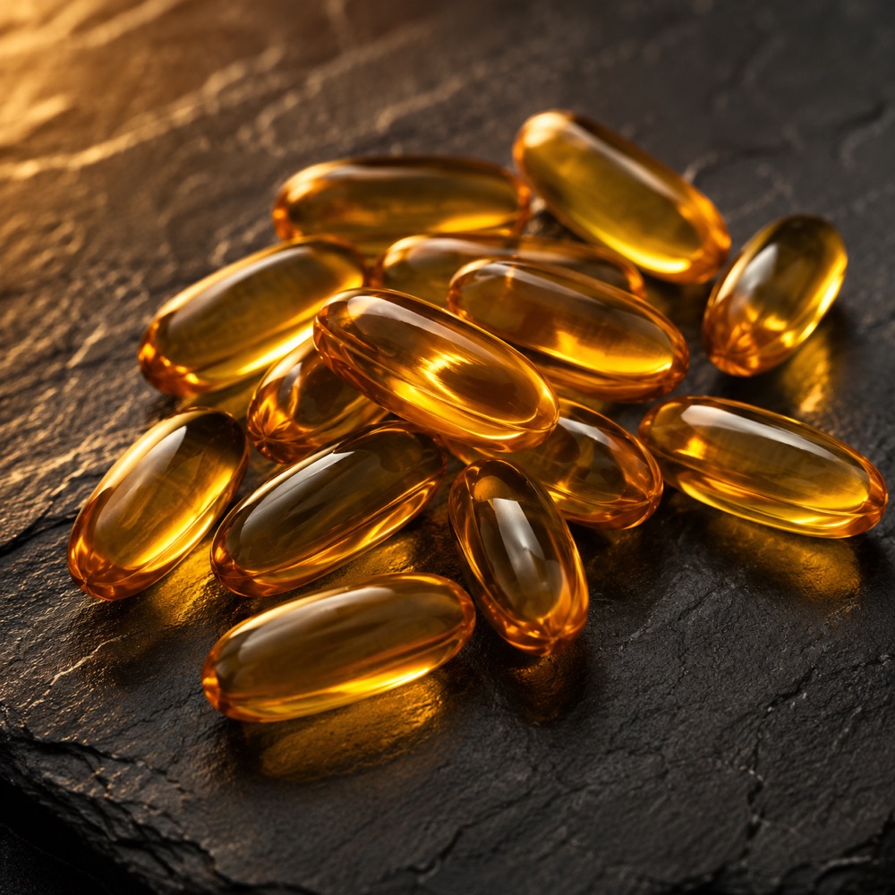 Vitamin E capsules