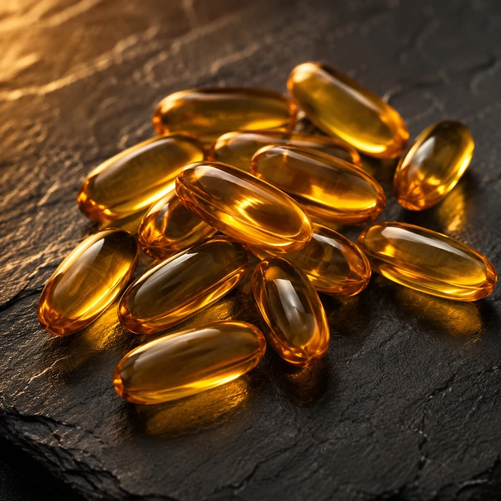 Vitamin E capsules